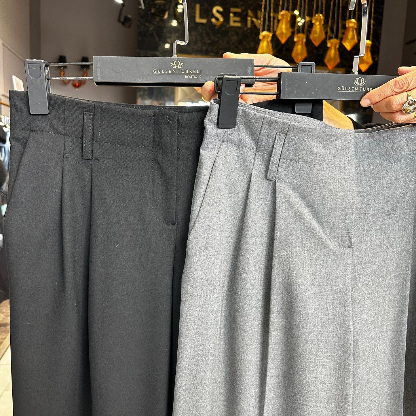 Klasik Palazzo Model Pantolon