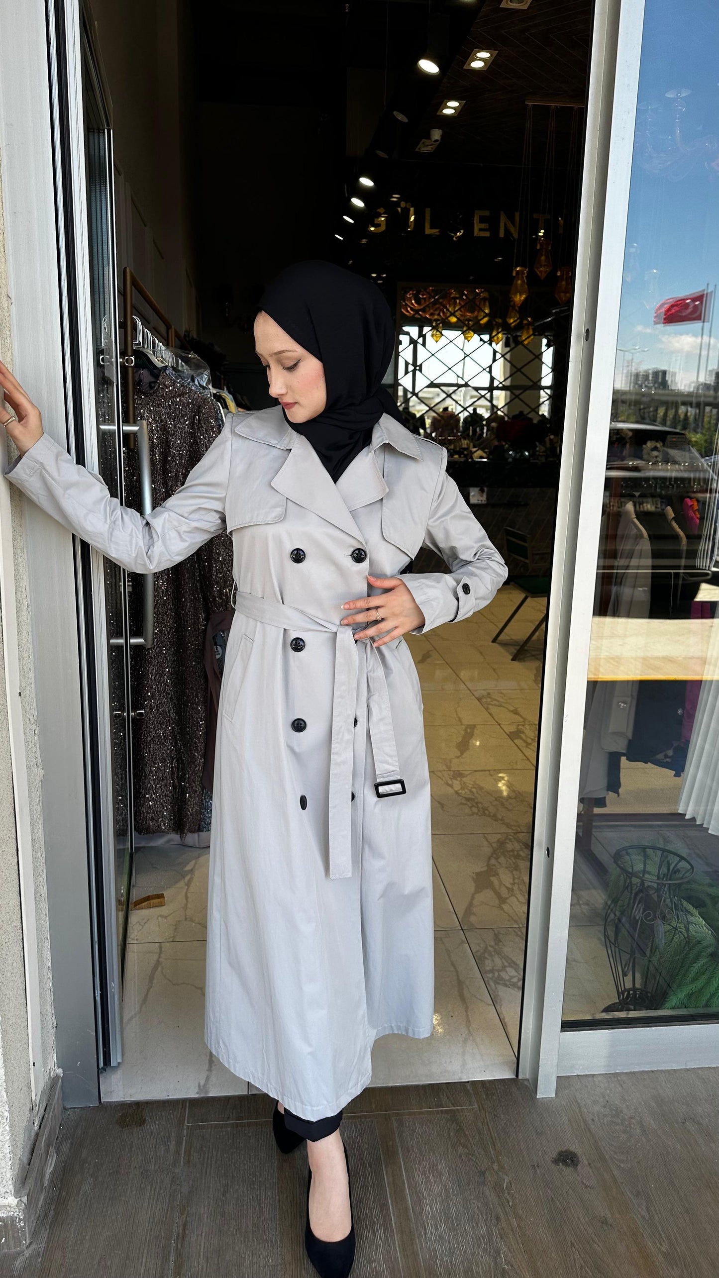 Fully Lined Trench Coat