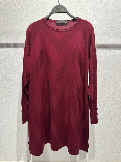 Zikzak Desen Merserize Triko