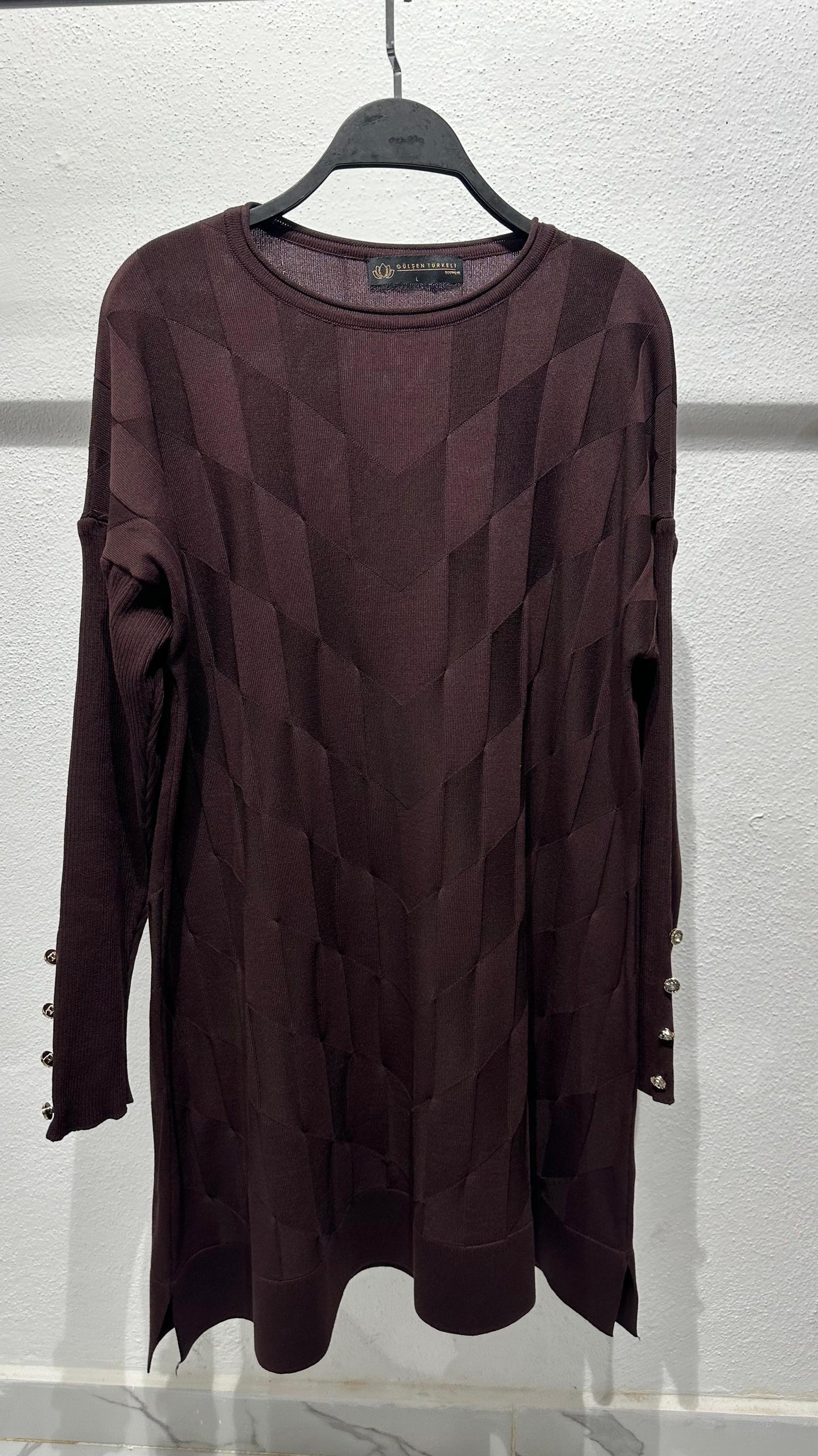 Mermer Desen Merserize Triko