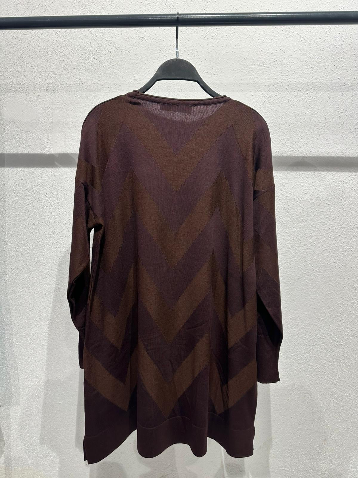 Zikzak Desen Merserize Triko