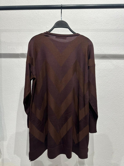 Zikzak Desen Merserize Triko