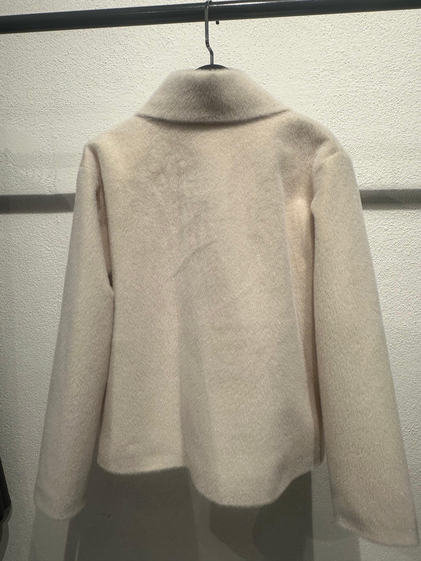 Tay Tüyü Önden Bağlama Kaban