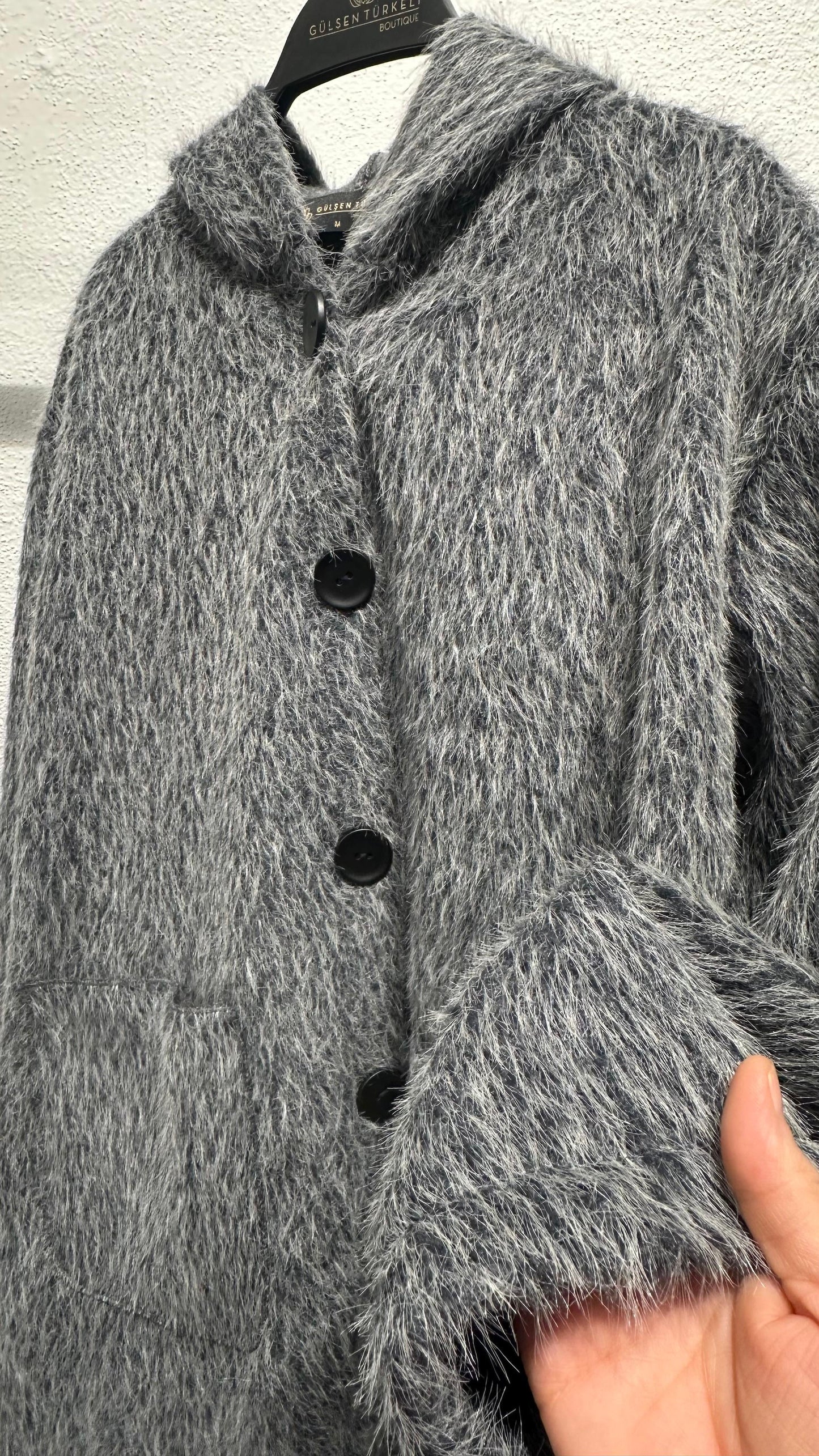 Kırçıllı Kumaş Spor Cepli Astarsız Kaban