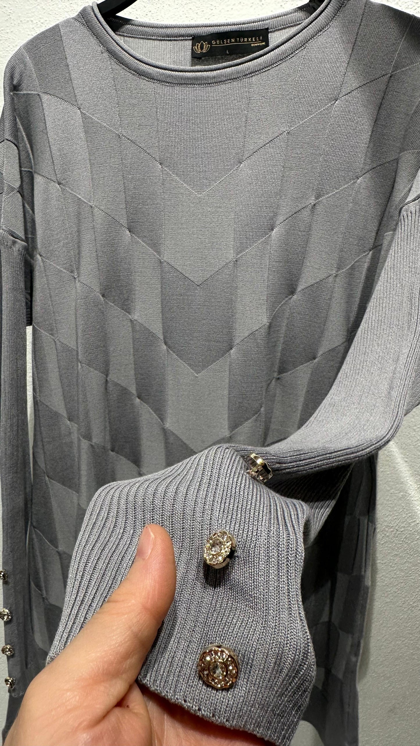 Mermer Desen Merserize Triko