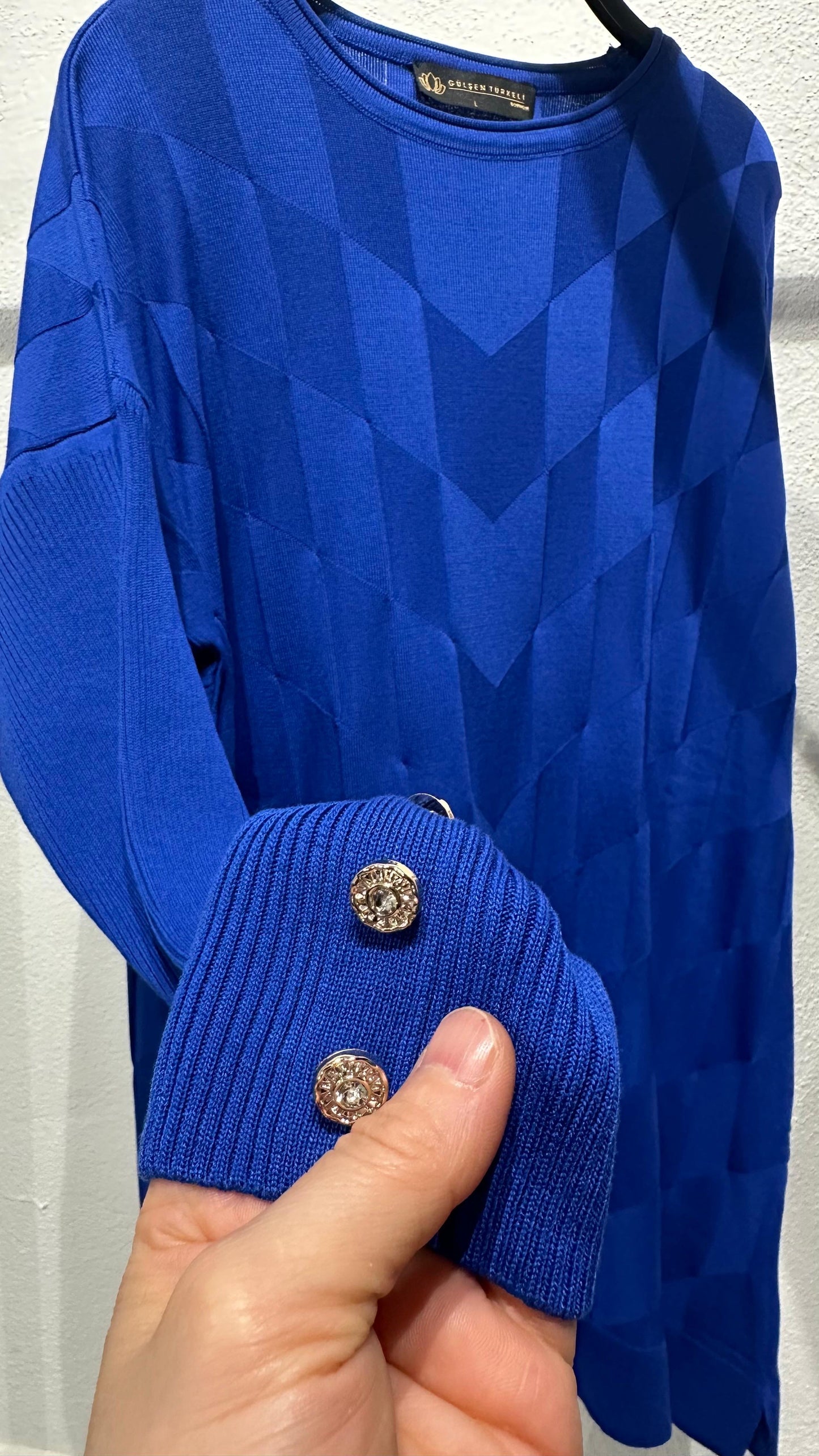 Mermer Desen Merserize Triko