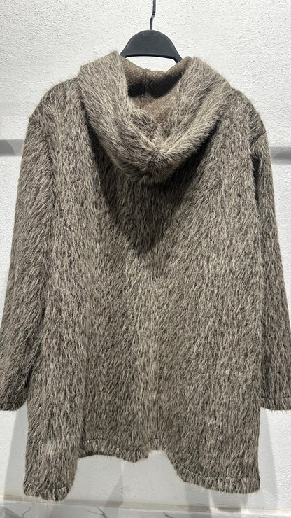 Kırçıllı Kumaş Spor Cepli Astarsız Kaban