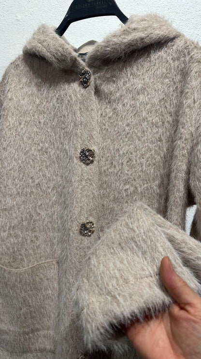 Kırçıllı Kumaş Spor Cepli Astarsız Kaban