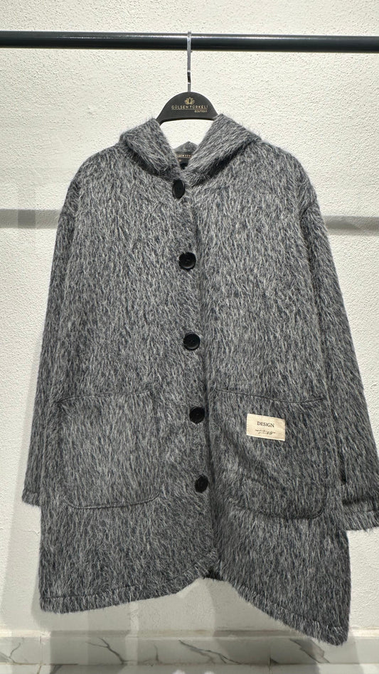 Kırçıllı Kumaş Spor Cepli Astarsız Kaban