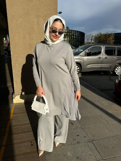 Şifon Detay Merserize Takım