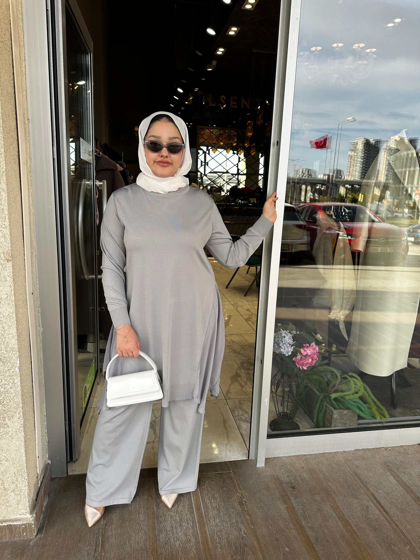 Şifon Detay Merserize Takım