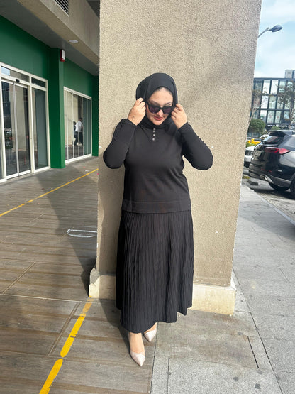 Eteği Astarlı Merserize Takım