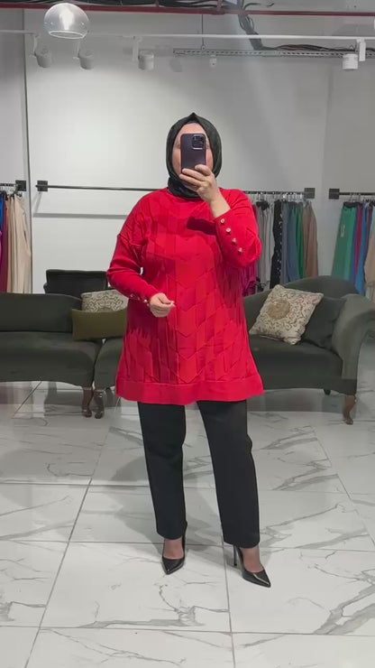 Mermer Desen Merserize Triko